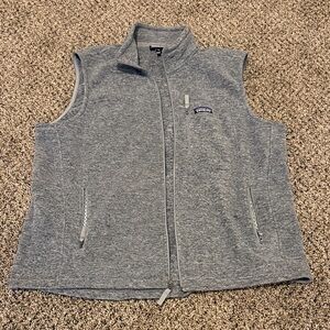Patagonia Heather Gray Fleece Vest